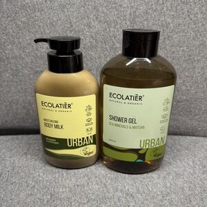 Urban Natural Body Care Set Skin Detox Green Ecolatier 400ml 600ml